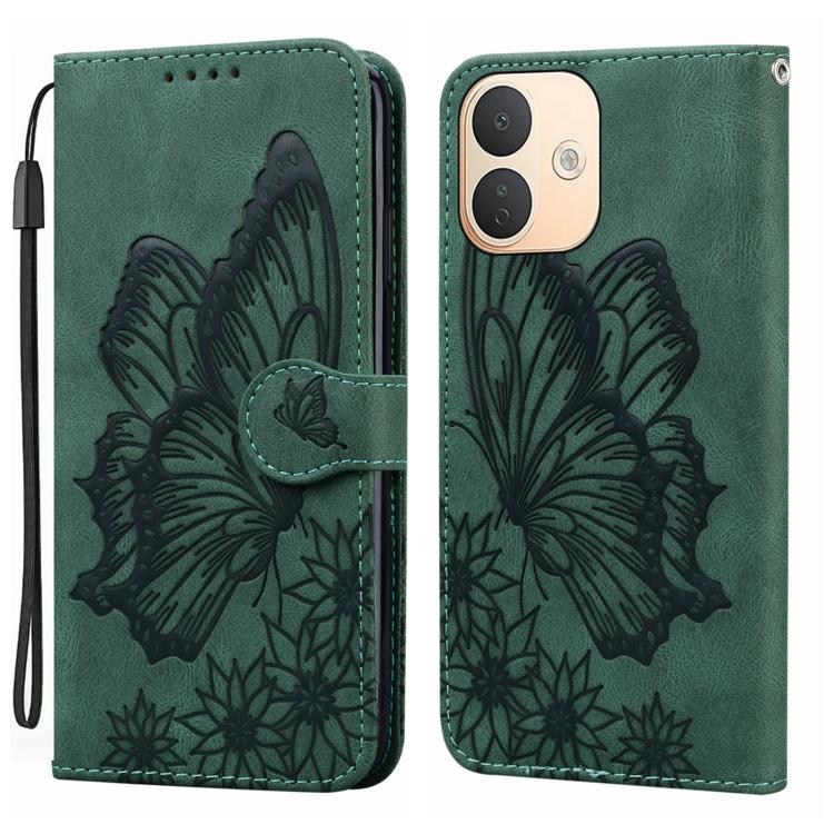 Retro Skin Feel Butterflies Embossing Horizontal Flip Leather Phone Case, For Redmi Note 17 5G / 4G Global 169.7mm, For Redmi Note 17 Pro Max 5G Global 163.4mm, For Redmi Note 17 Pro 5G Global 163.5mm, For Redmi 17 5G / 4G Global 170mm                 ...