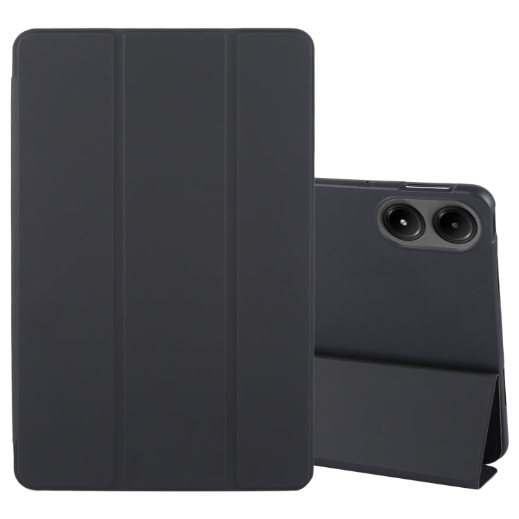 Tri-fold Silicone Leather Tablet Case, For Xiaomi Pad Mini 8.8  / Redmi K Pad, For Xiaomi Redmi Pad Pro 12.1, For Xiaomi Pad 6S Pro 12.4
