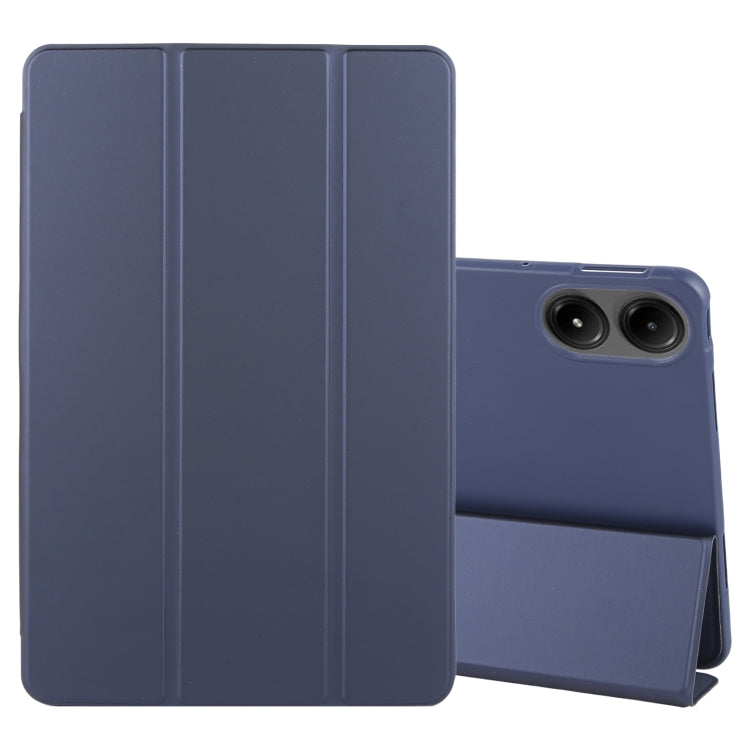 Tri-fold Silicone Leather Tablet Case, For Xiaomi Pad Mini 8.8  / Redmi K Pad, For Xiaomi Redmi Pad Pro 12.1, For Xiaomi Pad 6S Pro 12.4