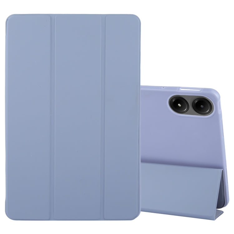 Tri-fold Silicone Leather Tablet Case, For Xiaomi Pad Mini 8.8  / Redmi K Pad, For Xiaomi Redmi Pad Pro 12.1, For Xiaomi Pad 6S Pro 12.4