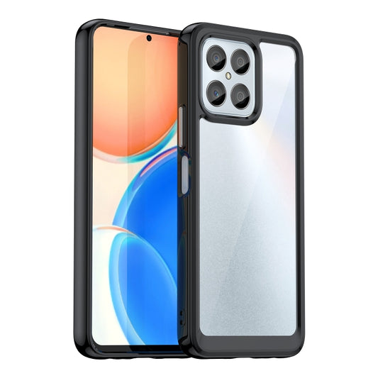 Colorful Series Acrylic Hybrid TPU Phone Case, For Honor X6 4G, For Honor X8 5G, For Honor Play 30