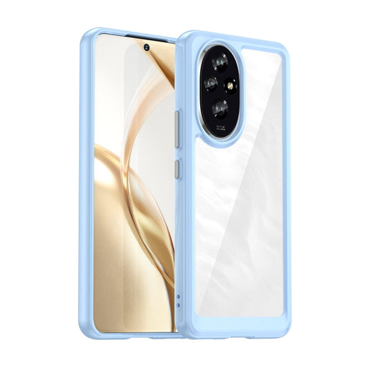 Colorful Series Acrylic Hybrid TPU Phone Case, For Honor 200, For Honor 200 Pro, For Honor 200 Lite Global, For Honor X6 5G, For Honor X6S, For Honor 90, For Honor 70 Lite, For Honor Magic5 Pro, For Honor Play6C