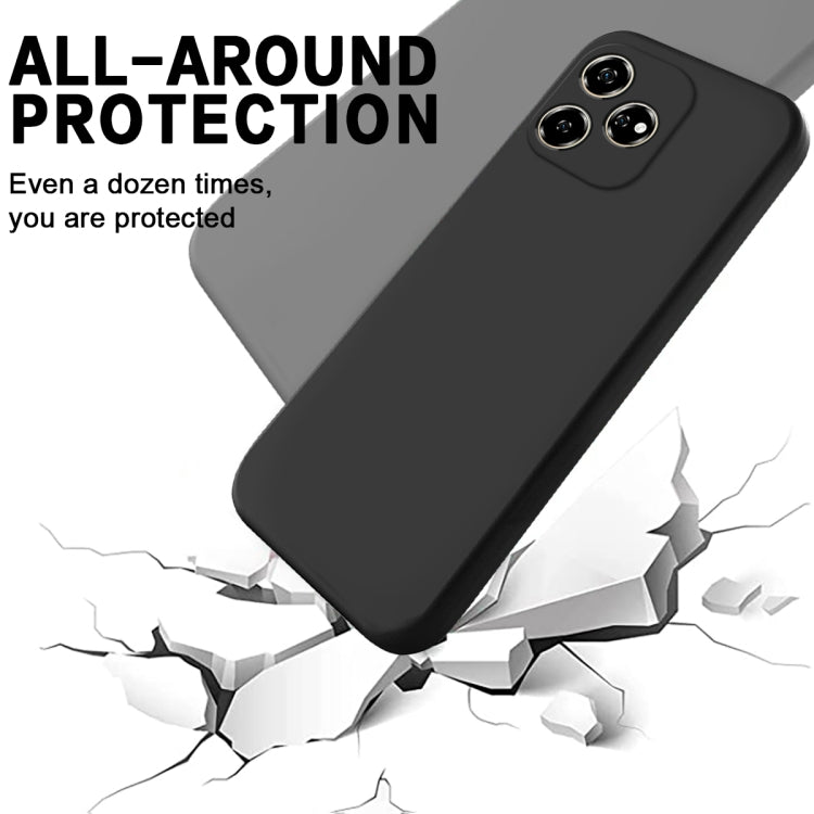 Solid Color Liquid Silicone Dropproof Full Coverage Phone Case, For ZTE Blade V60, For ZTE Blade A34, For ZTE Blade A54, For ZTE Blade V50 Design 4G