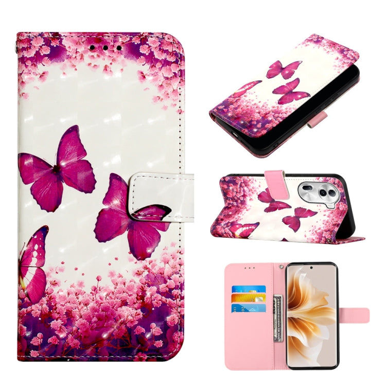 3D Painting Horizontal Flip Leather Phone Case, For OPPO F25 Pro 5G India, For OPPO Reno 11F 5G Global, For OPPO Find X7, For OPPO Reno11 5G Global, For OPPO Reno11 Pro 5G Global, For OPPO Find X7 Ultra