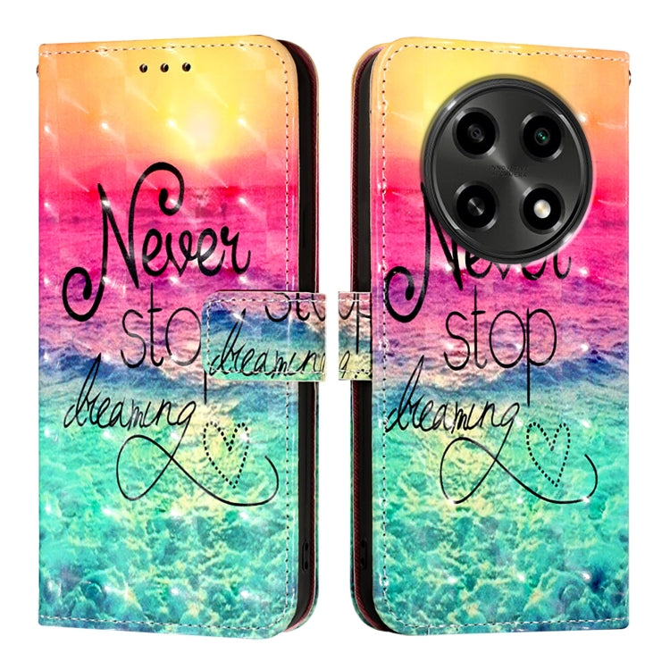 3D Painting Horizontal Flip Leather Phone Case, For OPPO A3 Pro 5G Global / A3 Pro 5G India, For OPPO Reno12 Pro Global, For OPPO Reno12 Global, For OPPO A60 4G Global, For OPPO A2 Pro 5G  / A3 Pro 5G, For OPPO A3 Pro 5G Global