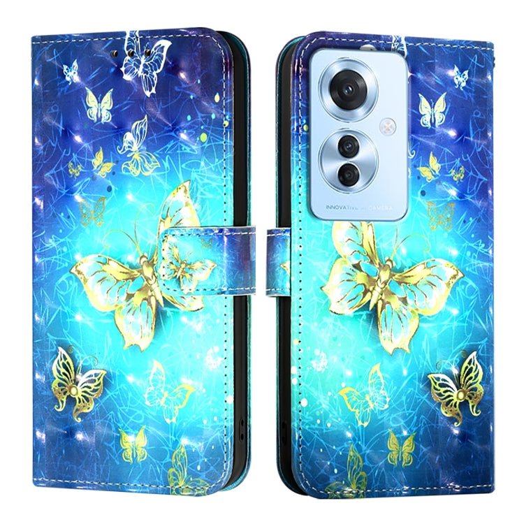 3D Painting Horizontal Flip Leather Phone Case, For OPPO F25 Pro 5G India, For OPPO Reno 11F 5G Global, For OPPO Find X7, For OPPO Reno11 5G Global, For OPPO Reno11 Pro 5G Global, For OPPO Find X7 Ultra