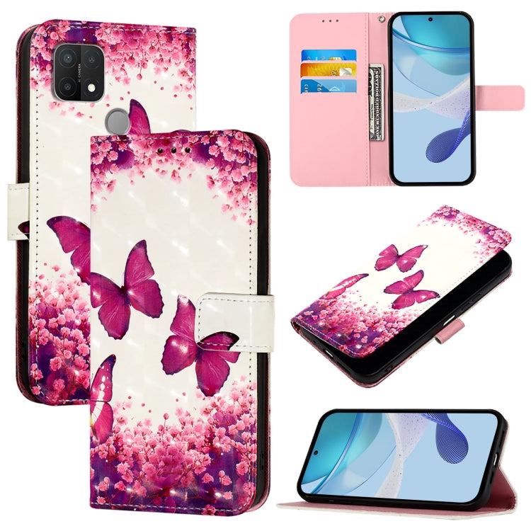 3D Painting Horizontal Flip Leather Phone Case, For OPPO A53s 4G / A33 2020 4G, For OPPO A11s 4G, For OPPO A74 4G / F19 / F19s / A95 5G / 4G, For OPPO Reno6 Lite, For OPPO A15 / A15s / A35 2021, For OPPO F19 Pro / Reno5 F