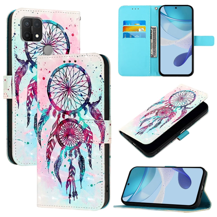 3D Painting Horizontal Flip Leather Phone Case, For OPPO A53s 4G / A33 2020 4G, For OPPO A11s 4G, For OPPO A74 4G / F19 / F19s / A95 5G / 4G, For OPPO Reno6 Lite, For OPPO A15 / A15s / A35 2021, For OPPO F19 Pro / Reno5 F