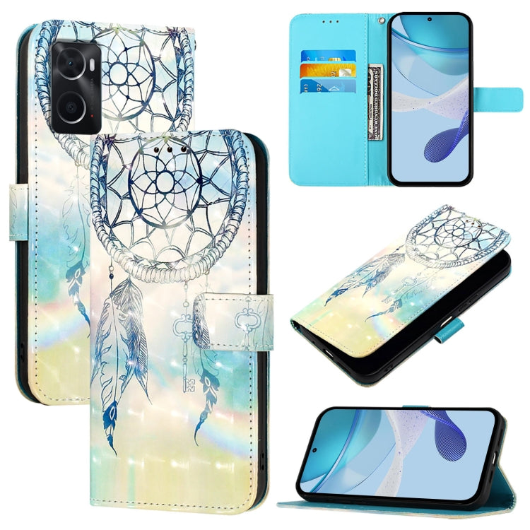 3D Painting Horizontal Flip Leather Phone Case, For OPPO Reno9 5G / Reno9 Pro 5G, For OPPO A17 4G Global / A17k, For OPPO A77 5G / A97 5G / Realme V23, For OPPO Reno8 Pro 5G Global, For OPPO Reno8 5G Global, For OPPO A36 4G / A76 4G / A96 4G / K10 4G