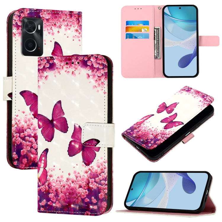 3D Painting Horizontal Flip Leather Phone Case, For OPPO Reno9 5G / Reno9 Pro 5G, For OPPO A17 4G Global / A17k, For OPPO A77 5G / A97 5G / Realme V23, For OPPO Reno8 Pro 5G Global, For OPPO Reno8 5G Global, For OPPO A36 4G / A76 4G / A96 4G / K10 4G