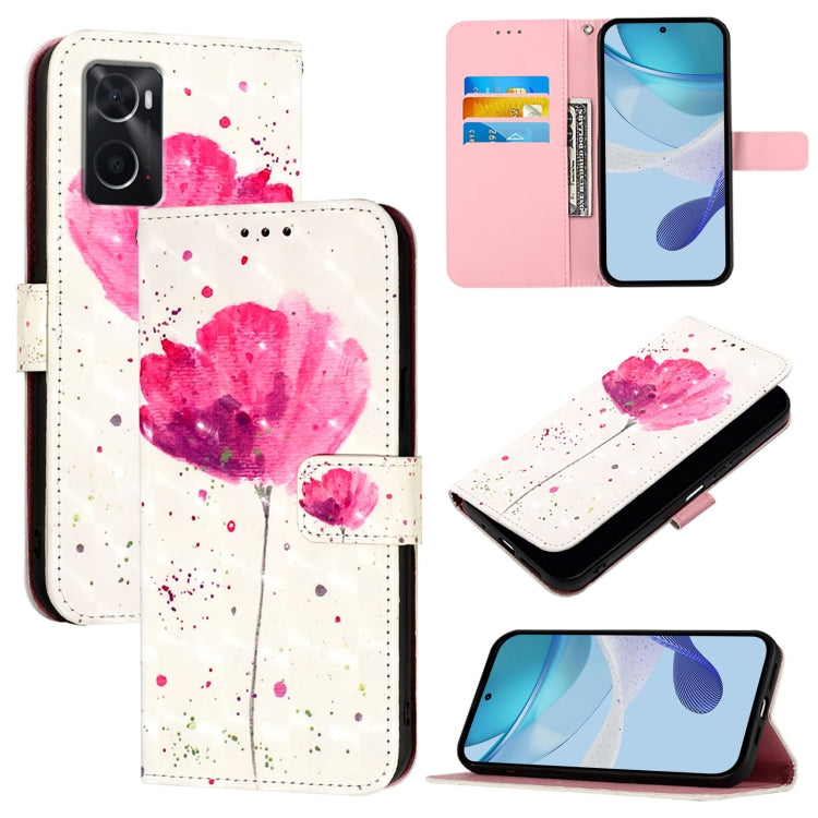 3D Painting Horizontal Flip Leather Phone Case, For OPPO Reno9 5G / Reno9 Pro 5G, For OPPO A17 4G Global / A17k, For OPPO A77 5G / A97 5G / Realme V23, For OPPO Reno8 Pro 5G Global, For OPPO Reno8 5G Global, For OPPO A36 4G / A76 4G / A96 4G / K10 4G