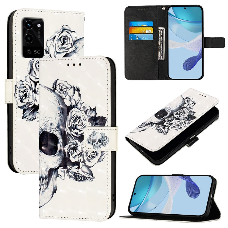 3D Painting Horizontal Flip Leather Phone Case, For OPPO Find X5 Pro, For OPPO Find X5, For OPPO Reno7 5G Global / Find X5 Lite, For OPPO A54 4G / A54s / A55 5G / A16, For OPPO A55s 5G / A53s 5G / A56 5G / A16s, For OPPO A32 2020 4G / A53 2020 4G