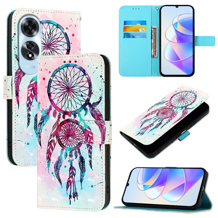 3D Painting Horizontal Flip Leather Phone Case, For OPPO A3 Pro 5G Global / A3 Pro 5G India, For OPPO Reno12 Pro Global, For OPPO Reno12 Global, For OPPO A60 4G Global, For OPPO A2 Pro 5G  / A3 Pro 5G, For OPPO A3 Pro 5G Global