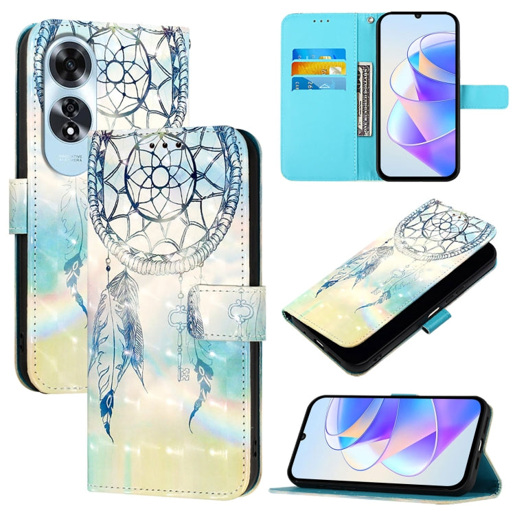 3D Painting Horizontal Flip Leather Phone Case, For OPPO A3 Pro 5G Global / A3 Pro 5G India, For OPPO Reno12 Pro Global, For OPPO Reno12 Global, For OPPO A60 4G Global, For OPPO A2 Pro 5G  / A3 Pro 5G, For OPPO A3 Pro 5G Global
