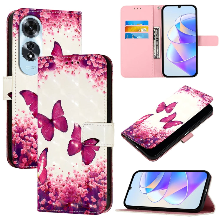 3D Painting Horizontal Flip Leather Phone Case, For OPPO A3 Pro 5G Global / A3 Pro 5G India, For OPPO Reno12 Pro Global, For OPPO Reno12 Global, For OPPO A60 4G Global, For OPPO A2 Pro 5G  / A3 Pro 5G, For OPPO A3 Pro 5G Global