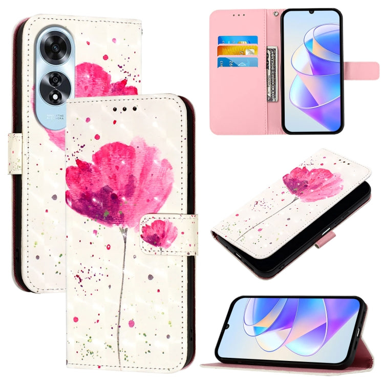 3D Painting Horizontal Flip Leather Phone Case, For OPPO A3 Pro 5G Global / A3 Pro 5G India, For OPPO Reno12 Pro Global, For OPPO Reno12 Global, For OPPO A60 4G Global, For OPPO A2 Pro 5G  / A3 Pro 5G, For OPPO A3 Pro 5G Global