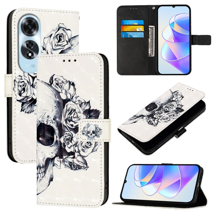3D Painting Horizontal Flip Leather Phone Case, For OPPO A3 Pro 5G Global / A3 Pro 5G India, For OPPO Reno12 Pro Global, For OPPO Reno12 Global, For OPPO A60 4G Global, For OPPO A2 Pro 5G  / A3 Pro 5G, For OPPO A3 Pro 5G Global