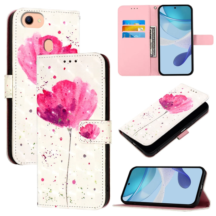 3D Painting Horizontal Flip Leather Phone Case, For OPPO A94 5G Global, For OPPO A54 5G / A74 5G / A93 5G, For OPPO Reno5 5G / 4G / Find X3 Lite, For OPPO F17 / A73 2020 4G Global, For OPPO F17 Pro / A93 2020 4G Global, For OPPO A92s 5G