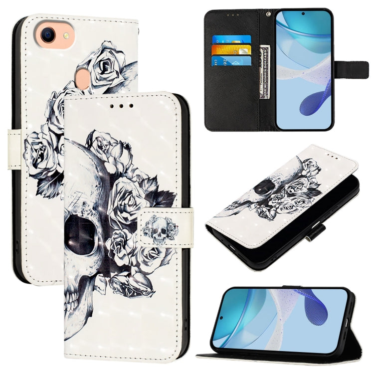 3D Painting Horizontal Flip Leather Phone Case, For OPPO A94 5G Global, For OPPO A54 5G / A74 5G / A93 5G, For OPPO Reno5 5G / 4G / Find X3 Lite, For OPPO F17 / A73 2020 4G Global, For OPPO F17 Pro / A93 2020 4G Global, For OPPO A92s 5G