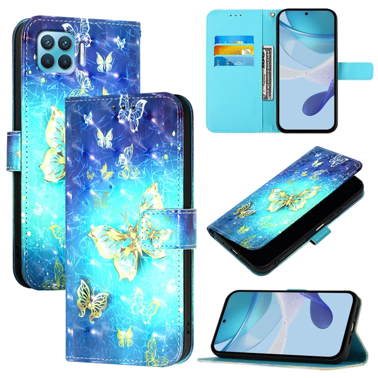 3D Painting Horizontal Flip Leather Phone Case, For OPPO A94 5G Global, For OPPO A54 5G / A74 5G / A93 5G, For OPPO Reno5 5G / 4G / Find X3 Lite, For OPPO F17 / A73 2020 4G Global, For OPPO F17 Pro / A93 2020 4G Global, For OPPO A92s 5G