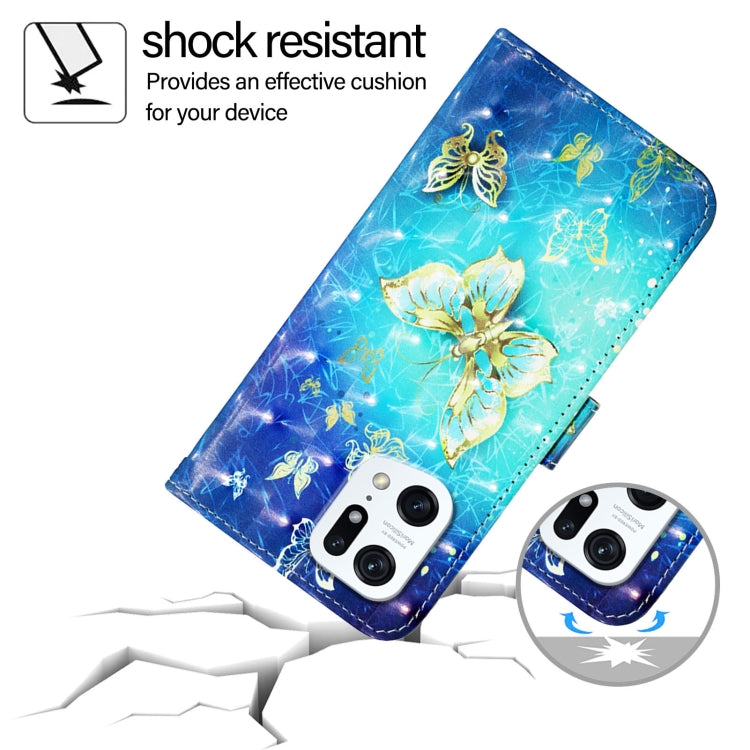 3D Painting Horizontal Flip Leather Phone Case, For OPPO Find X5 Pro, For OPPO Find X5, For OPPO Reno7 5G Global / Find X5 Lite, For OPPO A54 4G / A54s / A55 5G / A16, For OPPO A55s 5G / A53s 5G / A56 5G / A16s, For OPPO A32 2020 4G / A53 2020 4G