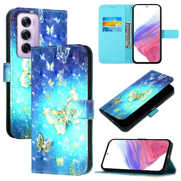 3D Painting Horizontal Flip Leather Phone Case, For OPPO A3 Pro 5G Global / A3 Pro 5G India, For OPPO Reno12 Pro Global, For OPPO Reno12 Global, For OPPO A60 4G Global, For OPPO A2 Pro 5G  / A3 Pro 5G, For OPPO A3 Pro 5G Global