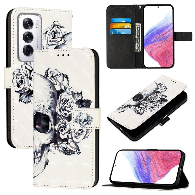 3D Painting Horizontal Flip Leather Phone Case, For OPPO A3 Pro 5G Global / A3 Pro 5G India, For OPPO Reno12 Pro Global, For OPPO Reno12 Global, For OPPO A60 4G Global, For OPPO A2 Pro 5G  / A3 Pro 5G, For OPPO A3 Pro 5G Global