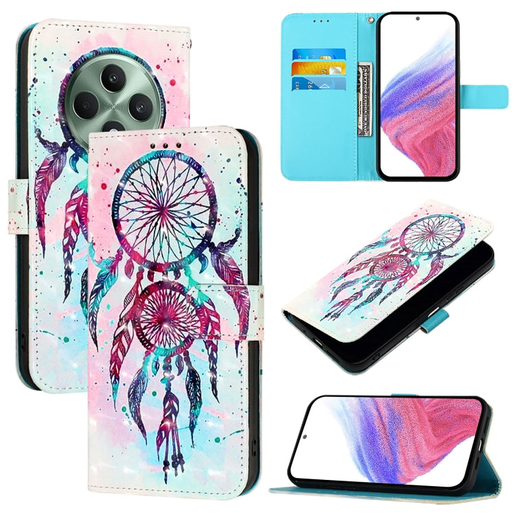 3D Painting Horizontal Flip Leather Phone Case, For OPPO A5 5G Global, For OPPO Reno13 F 5G Global, For OPPO A5 Pro China, For OPPO Find X8, For OPPO A80 5G EU Version / K12x 5G Global, For OPPO Reno12 F Global