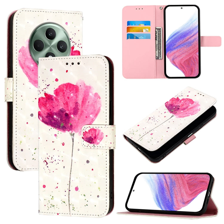 3D Painting Horizontal Flip Leather Phone Case, For OPPO A5 5G Global, For OPPO Reno13 F 5G Global, For OPPO A5 Pro China, For OPPO Find X8, For OPPO A80 5G EU Version / K12x 5G Global, For OPPO Reno12 F Global