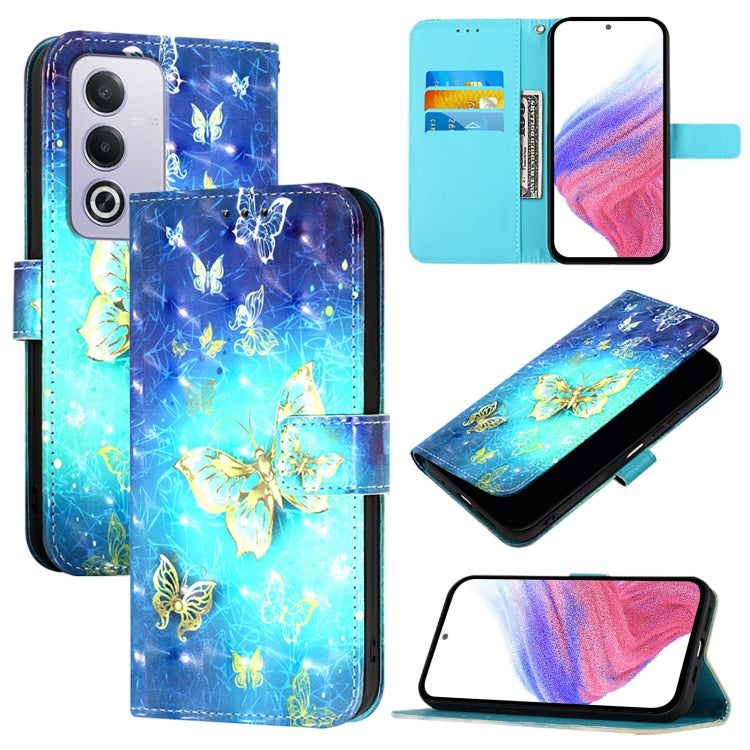 3D Painting Horizontal Flip Leather Phone Case, For OPPO A3 Pro 5G Global / A3 Pro 5G India, For OPPO Reno12 Pro Global, For OPPO Reno12 Global, For OPPO A60 4G Global, For OPPO A2 Pro 5G  / A3 Pro 5G, For OPPO A3 Pro 5G Global