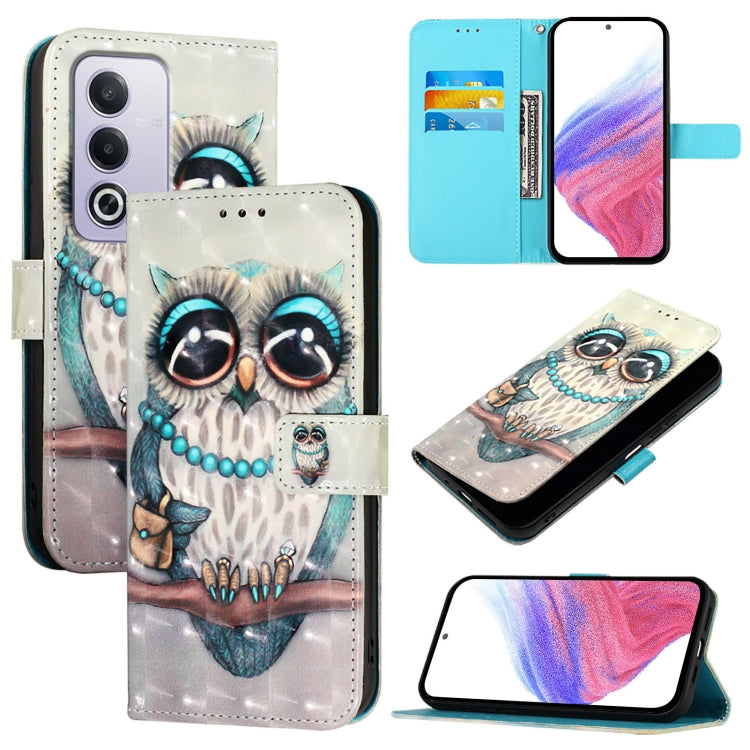 3D Painting Horizontal Flip Leather Phone Case, For OPPO A3 Pro 5G Global / A3 Pro 5G India, For OPPO Reno12 Pro Global, For OPPO Reno12 Global, For OPPO A60 4G Global, For OPPO A2 Pro 5G  / A3 Pro 5G, For OPPO A3 Pro 5G Global