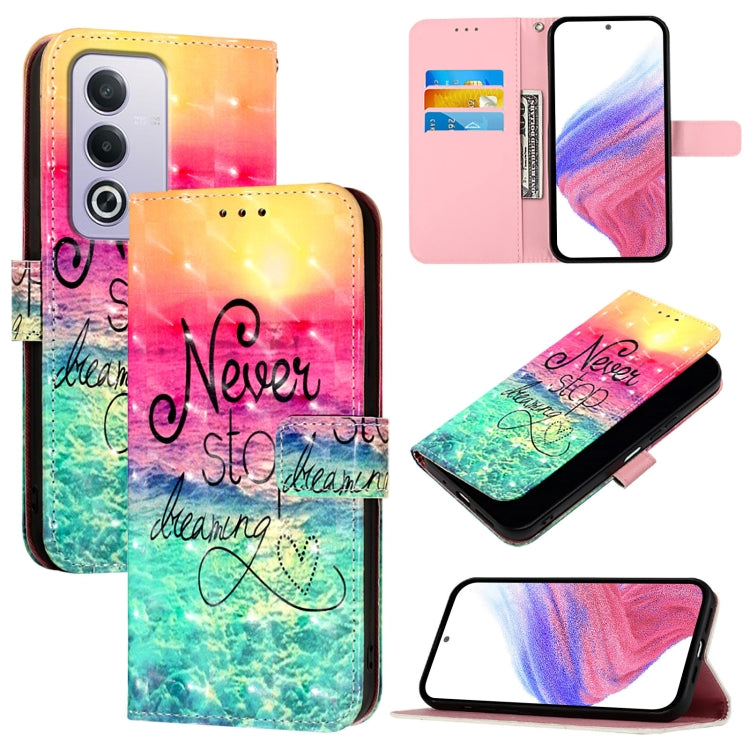 3D Painting Horizontal Flip Leather Phone Case, For OPPO A3 Pro 5G Global / A3 Pro 5G India, For OPPO Reno12 Pro Global, For OPPO Reno12 Global, For OPPO A60 4G Global, For OPPO A2 Pro 5G  / A3 Pro 5G, For OPPO A3 Pro 5G Global