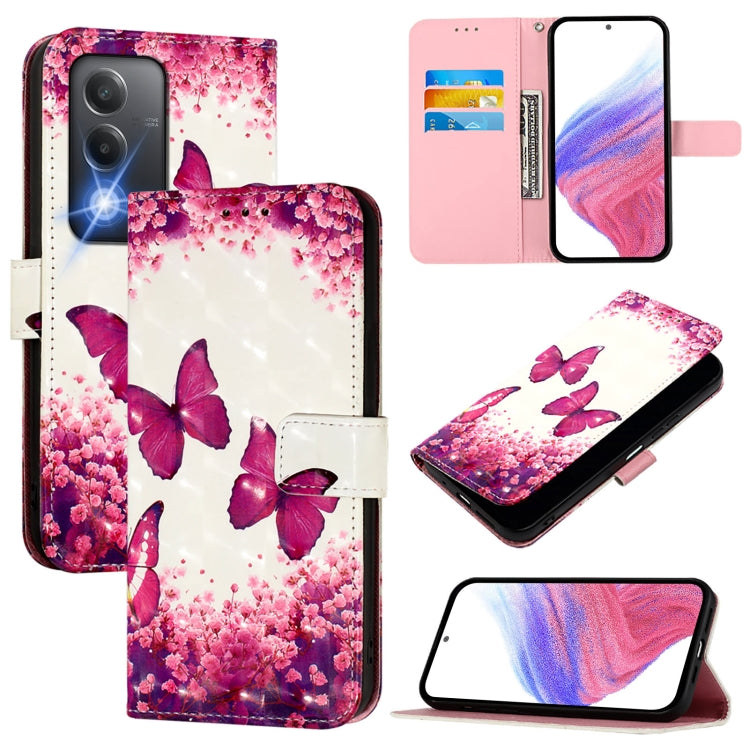 3D Painting Horizontal Flip Leather Phone Case, For OPPO A5 5G Global, For OPPO Reno13 F 5G Global, For OPPO A5 Pro China, For OPPO Find X8, For OPPO A80 5G EU Version / K12x 5G Global, For OPPO Reno12 F Global