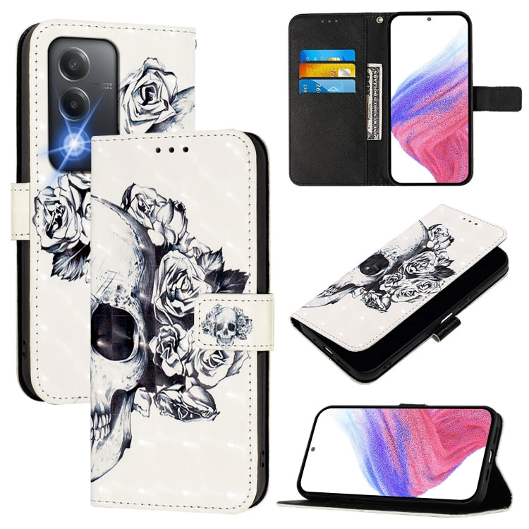 3D Painting Horizontal Flip Leather Phone Case, For OPPO A5 5G Global, For OPPO Reno13 F 5G Global, For OPPO A5 Pro China, For OPPO Find X8, For OPPO A80 5G EU Version / K12x 5G Global, For OPPO Reno12 F Global