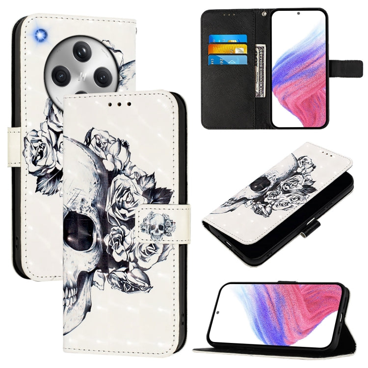 3D Painting Horizontal Flip Leather Phone Case, For OPPO A5 5G Global, For OPPO Reno13 F 5G Global, For OPPO A5 Pro China, For OPPO Find X8, For OPPO A80 5G EU Version / K12x 5G Global, For OPPO Reno12 F Global