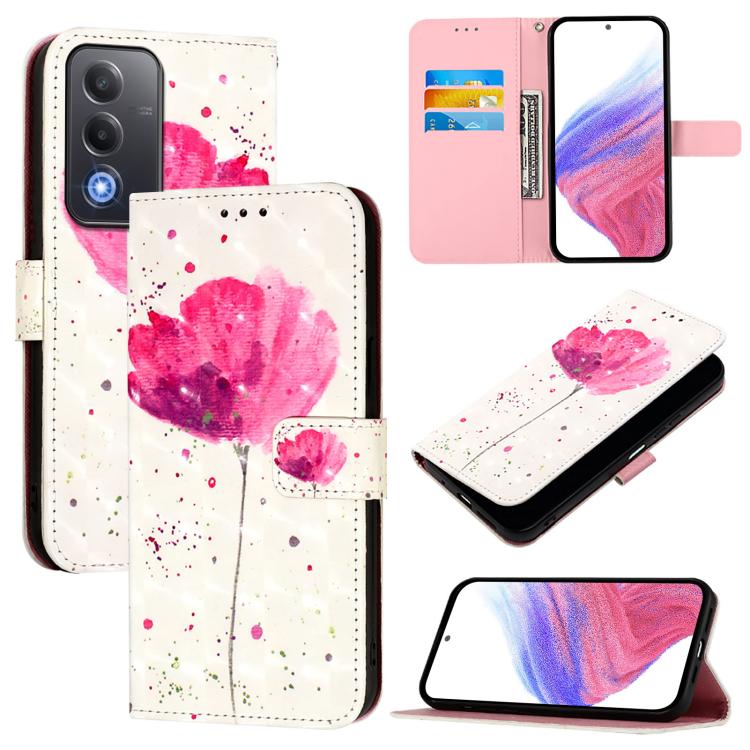 3D Painting Horizontal Flip Leather Phone Case, For OPPO A5 5G Global, For OPPO Reno13 F 5G Global, For OPPO A5 Pro China, For OPPO Find X8, For OPPO A80 5G EU Version / K12x 5G Global, For OPPO Reno12 F Global