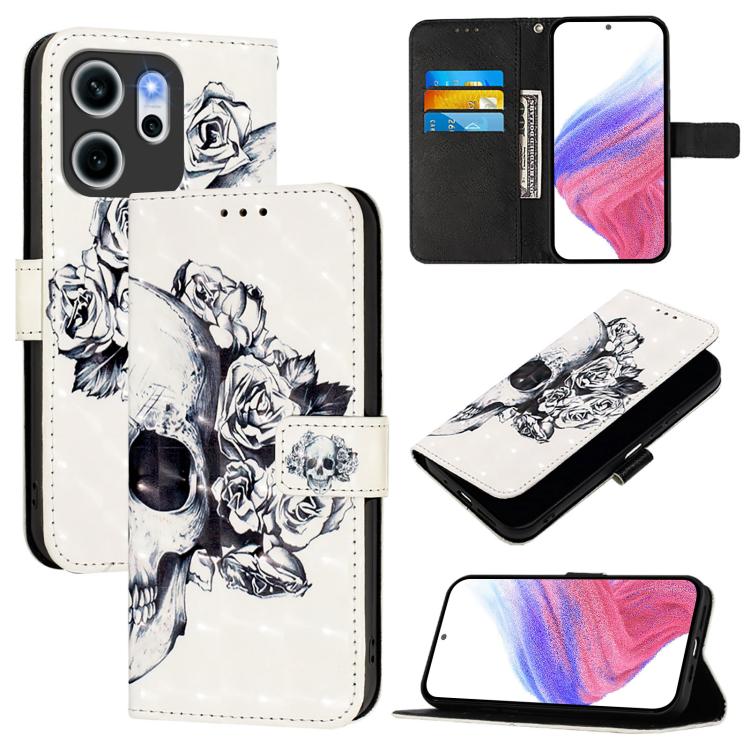3D Painting Horizontal Flip Leather Phone Case, For OPPO Find X9s Pro, For OPPO Find X9 Ultra, For OPPO Find X9, For OPPO Find X9 Pro, For OPPO Reno14 F 5G, For OPPO A79 5G