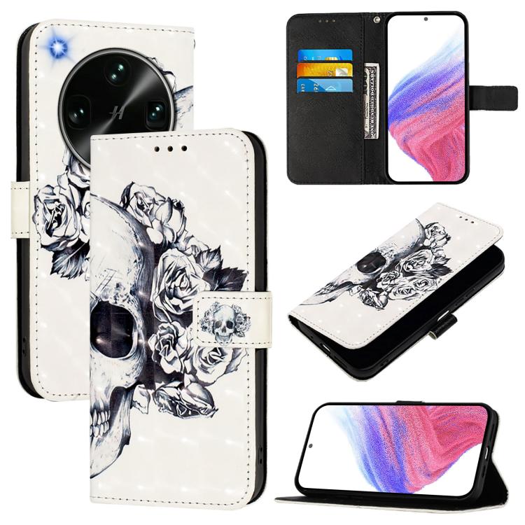 3D Painting Horizontal Flip Leather Phone Case, For OPPO Find X9s Pro, For OPPO Find X9 Ultra, For OPPO Find X9, For OPPO Find X9 Pro, For OPPO Reno14 F 5G, For OPPO A79 5G