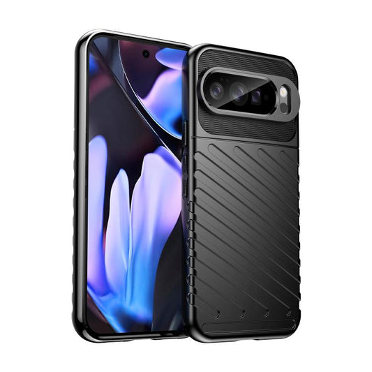 Thunderbolt Shockproof TPU Phone Case, For Google Pixel 10 Pro XL, For Google Pixel 10 Pro, For Google Pixel 10, For Google Pixel 9a, For Google Pixel 9 Pro XL, For Google Pixel 9 Pro, For Google Pixel 9