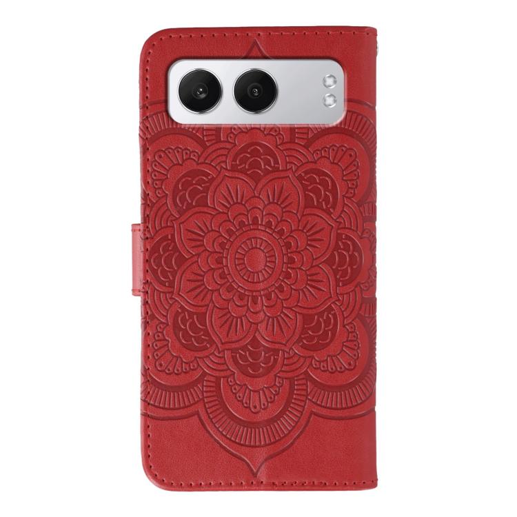 Sun Mandala Embossing Pattern Phone Leather Case, For OnePlus Nord 4, For OnePlus Nord CE4 Lite Global, For OnePlus Ace 3, For OnePlus 12, For OnePlus Ace 2V, For OnePlus 11