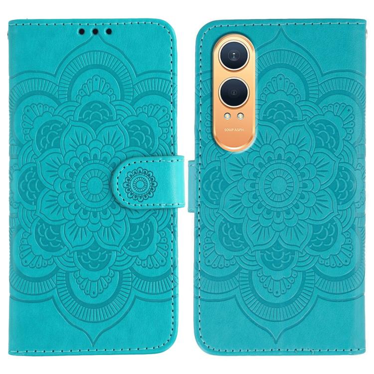 Sun Mandala Embossing Pattern Phone Leather Case, For OnePlus Nord 4, For OnePlus Nord CE4 Lite Global, For OnePlus Ace 3, For OnePlus 12, For OnePlus Ace 2V, For OnePlus 11