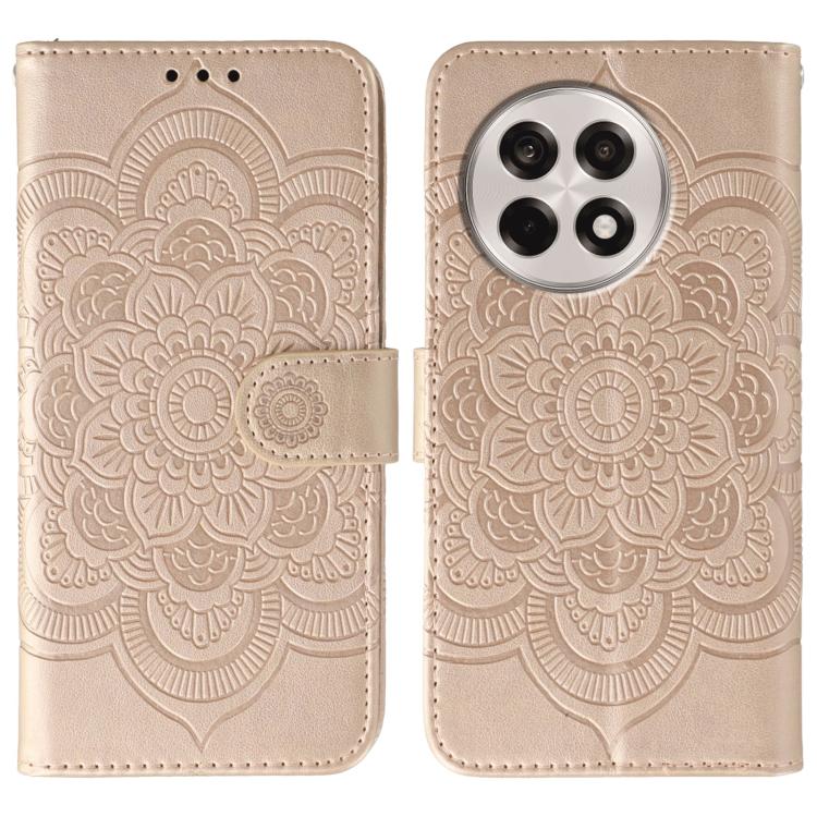 Sun Mandala Embossing Pattern Phone Leather Case, For OnePlus Ace 6, For OnePlus 15, For OnePlus Nord 5 / Ace 5 Ultra, For OnePlus Nord CE5 / Ace 5 Racing, For OnePlus Ace 5 / Ace 5 Pro / 13R, For OnePlus 13