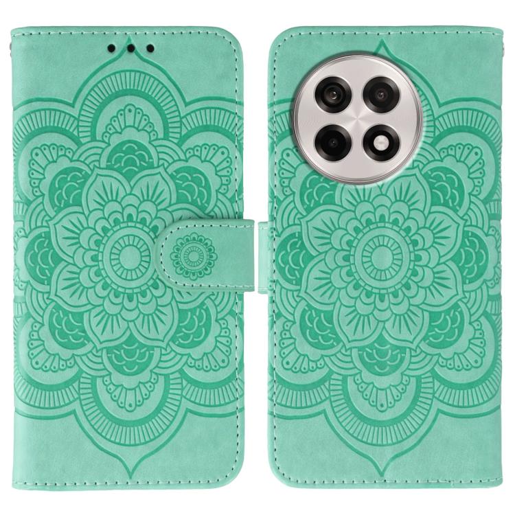 Sun Mandala Embossing Pattern Phone Leather Case, For OnePlus Ace 6, For OnePlus 15, For OnePlus Nord 5 / Ace 5 Ultra, For OnePlus Nord CE5 / Ace 5 Racing, For OnePlus Ace 5 / Ace 5 Pro / 13R, For OnePlus 13