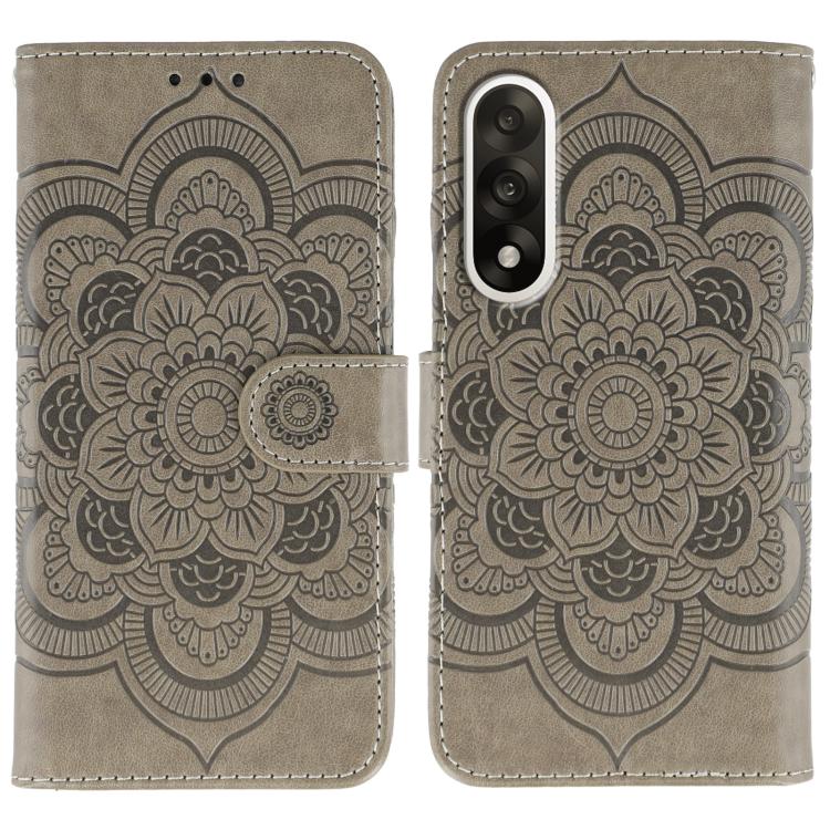 Sun Mandala Embossing Pattern Phone Leather Case, For OnePlus Ace 6, For OnePlus 15, For OnePlus Nord 5 / Ace 5 Ultra, For OnePlus Nord CE5 / Ace 5 Racing, For OnePlus Ace 5 / Ace 5 Pro / 13R, For OnePlus 13