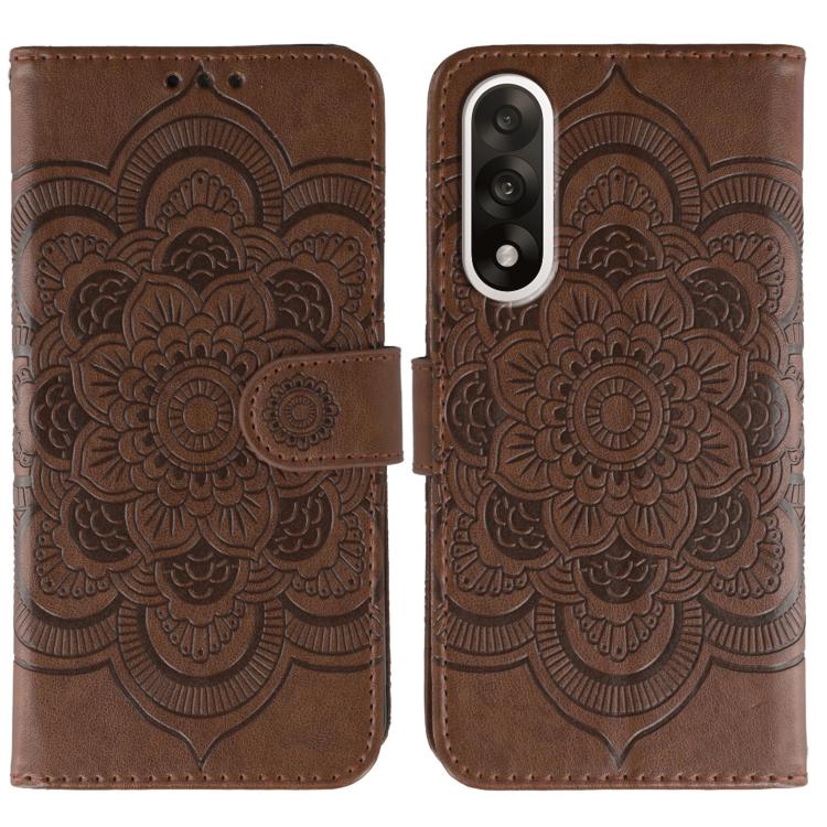 Sun Mandala Embossing Pattern Phone Leather Case, For OnePlus Ace 6, For OnePlus 15, For OnePlus Nord 5 / Ace 5 Ultra, For OnePlus Nord CE5 / Ace 5 Racing, For OnePlus Ace 5 / Ace 5 Pro / 13R, For OnePlus 13