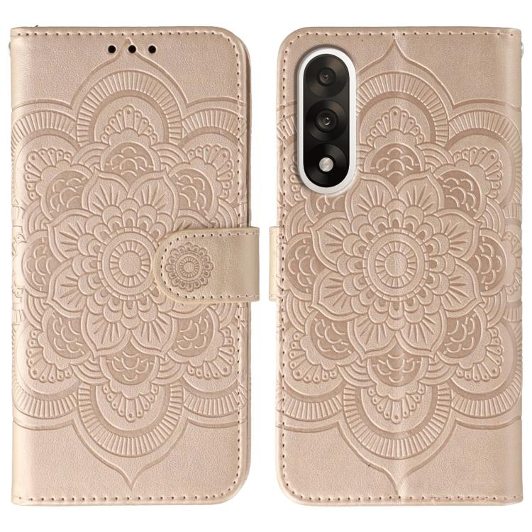 Sun Mandala Embossing Pattern Phone Leather Case, For OnePlus Ace 6, For OnePlus 15, For OnePlus Nord 5 / Ace 5 Ultra, For OnePlus Nord CE5 / Ace 5 Racing, For OnePlus Ace 5 / Ace 5 Pro / 13R, For OnePlus 13