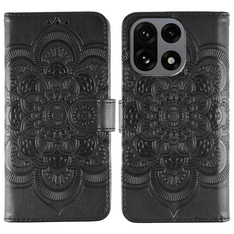 Sun Mandala Embossing Pattern Phone Leather Case, For OnePlus Ace 6, For OnePlus 15, For OnePlus Nord 5 / Ace 5 Ultra, For OnePlus Nord CE5 / Ace 5 Racing, For OnePlus Ace 5 / Ace 5 Pro / 13R, For OnePlus 13