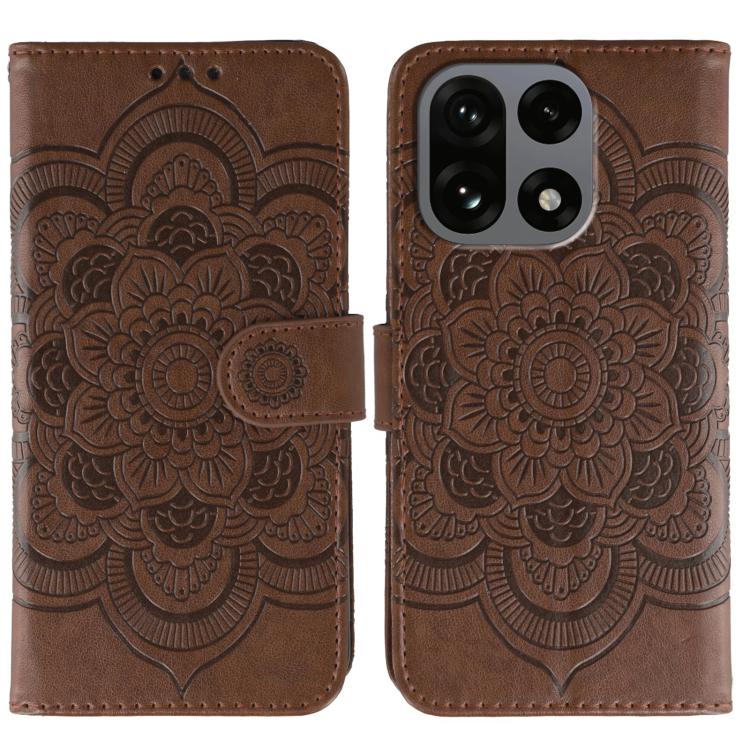 Sun Mandala Embossing Pattern Phone Leather Case, For OnePlus Ace 6, For OnePlus 15, For OnePlus Nord 5 / Ace 5 Ultra, For OnePlus Nord CE5 / Ace 5 Racing, For OnePlus Ace 5 / Ace 5 Pro / 13R, For OnePlus 13