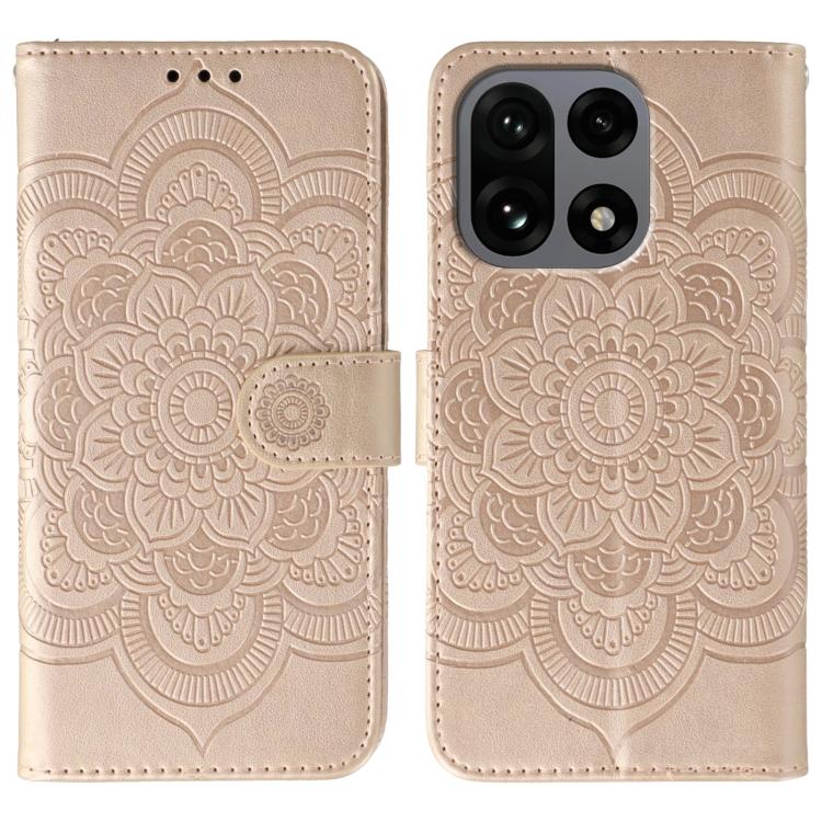 Sun Mandala Embossing Pattern Phone Leather Case, For OnePlus Ace 6, For OnePlus 15, For OnePlus Nord 5 / Ace 5 Ultra, For OnePlus Nord CE5 / Ace 5 Racing, For OnePlus Ace 5 / Ace 5 Pro / 13R, For OnePlus 13