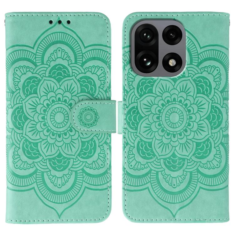 Sun Mandala Embossing Pattern Phone Leather Case, For OnePlus Ace 6, For OnePlus 15, For OnePlus Nord 5 / Ace 5 Ultra, For OnePlus Nord CE5 / Ace 5 Racing, For OnePlus Ace 5 / Ace 5 Pro / 13R, For OnePlus 13